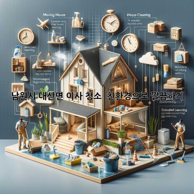 남원시 대산면 이사 청소 ✨ 친환경으로 깔끔하게! 🌿