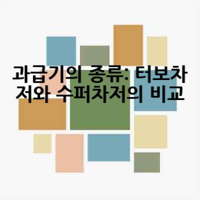 과급기란 무엇이며, 어떻게 자동차 성능을 향상시키는 걸까요?